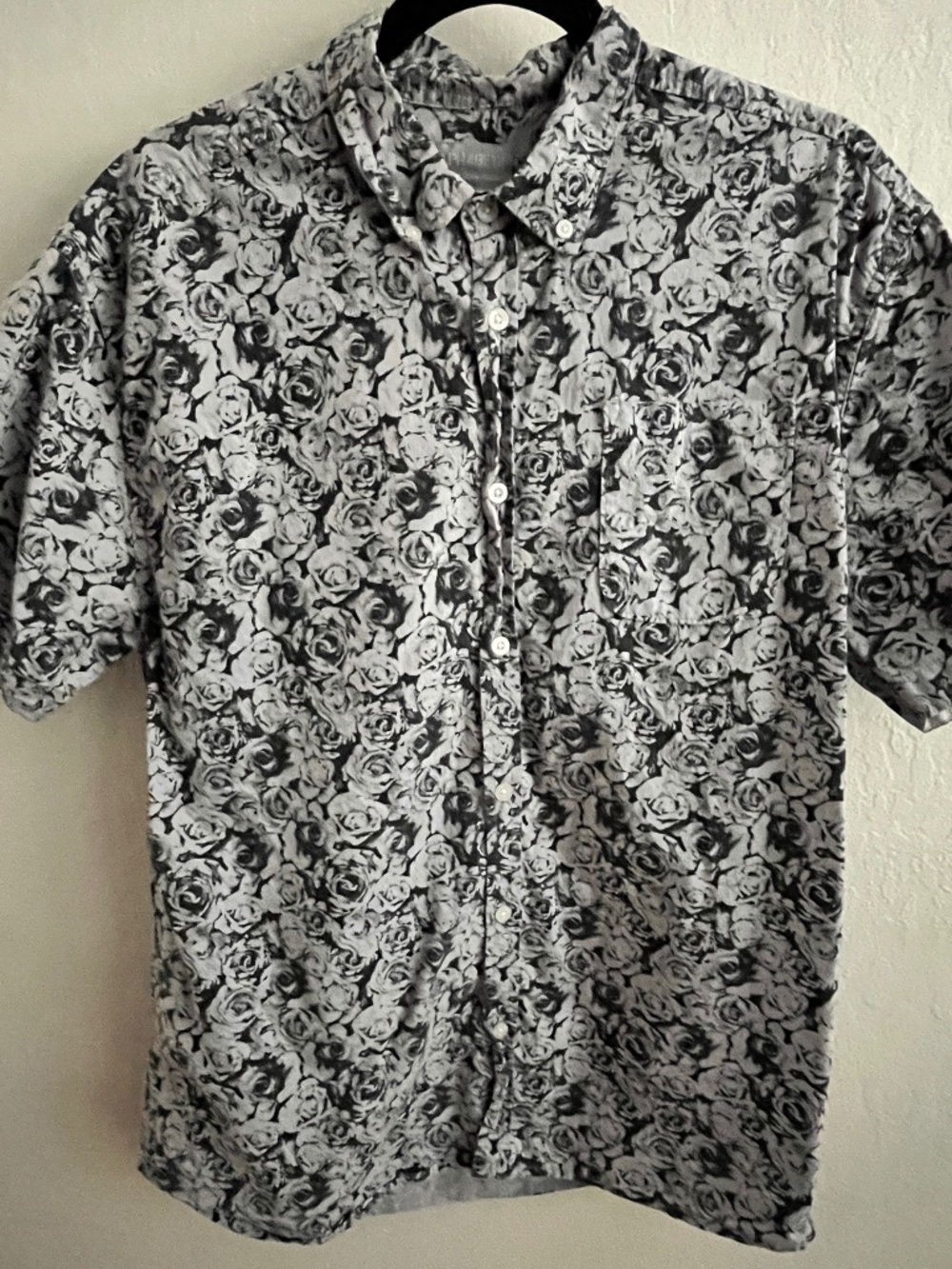 Alphabeta Short Sleeve Gray Shirt